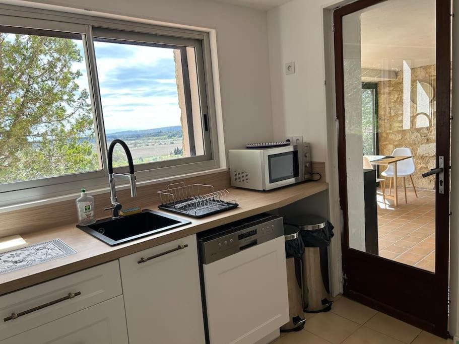 شقة Grand T2 Bis Avec Terrasse Et Vue Portel-des-Corbieres المظهر الخارجي الصورة