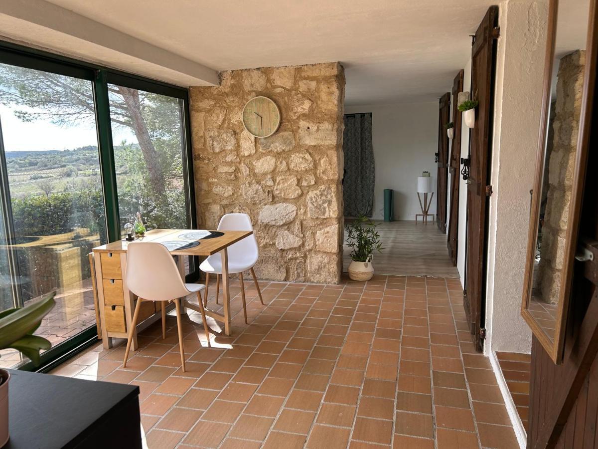 شقة Grand T2 Bis Avec Terrasse Et Vue Portel-des-Corbieres المظهر الخارجي الصورة