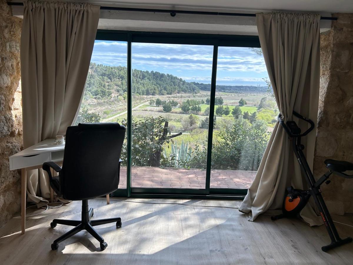 شقة Grand T2 Bis Avec Terrasse Et Vue Portel-des-Corbieres المظهر الخارجي الصورة